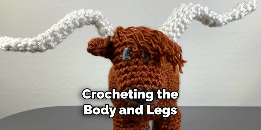 Crocheting the Body and Legs