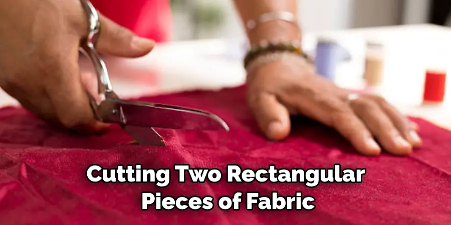 Cutting Two Rectangular Pieces of Fabric