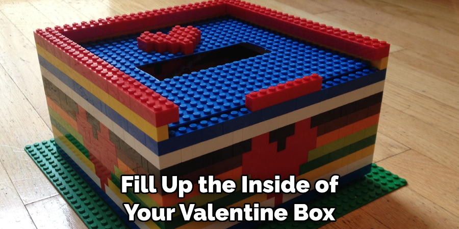 Fill Up the Inside of Your Valentine Box