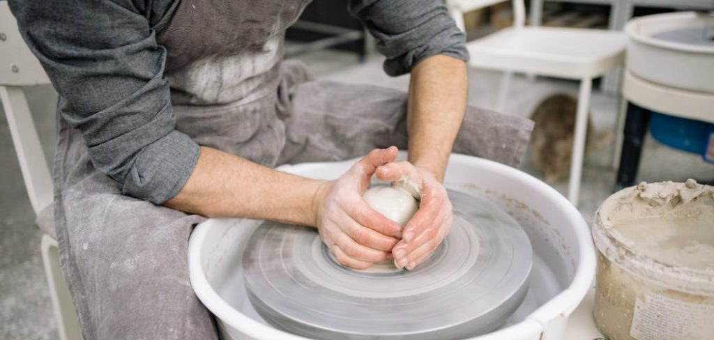 How to Center Clay on Pottery Wheel