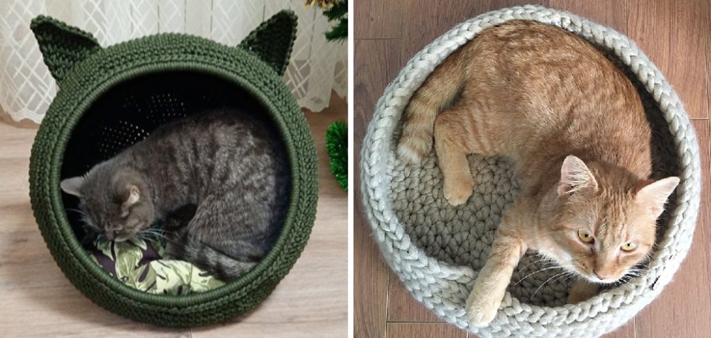 How to Crochet Cat Bed
