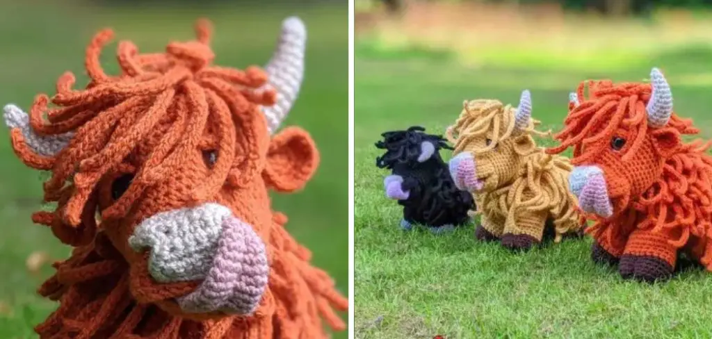How to Crochet a Highland Cow