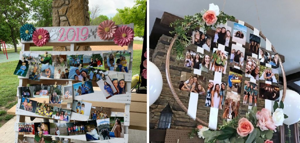 How to Display Pictures for Graduation Party