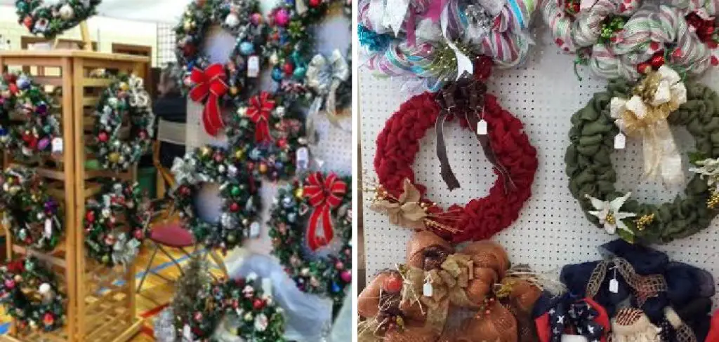 How to Display Wreaths at a Craft Fair