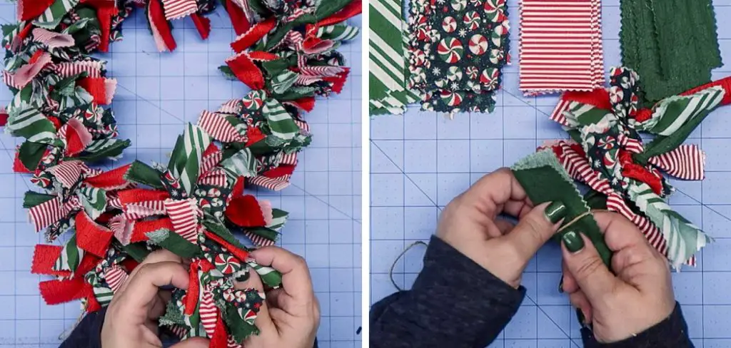 How to Make Garland with Fabric
