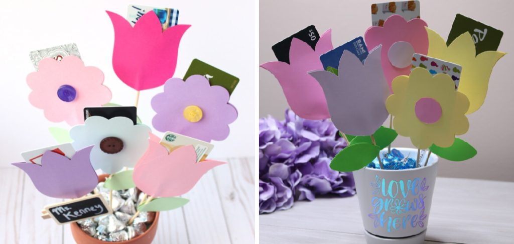 How to Make Gift Card Bouquet