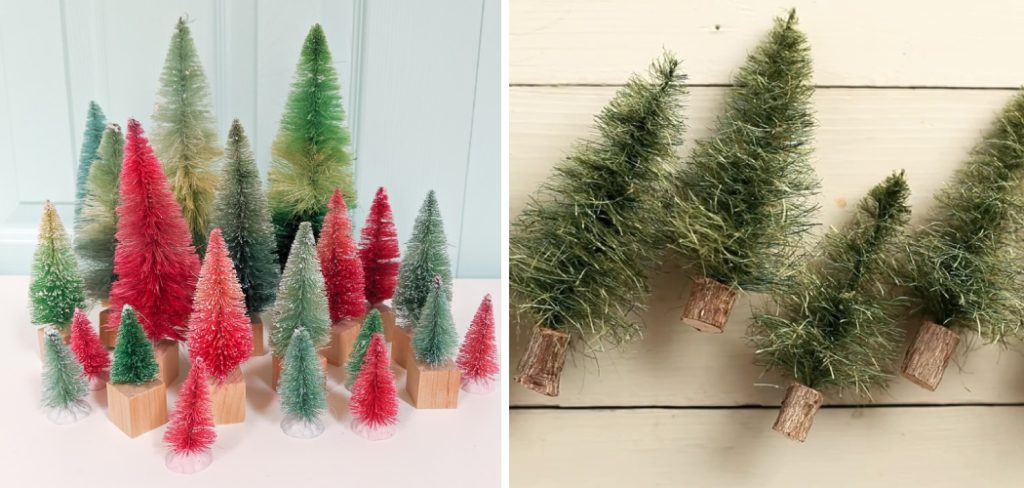 How to Make a Bottle Brush Tree