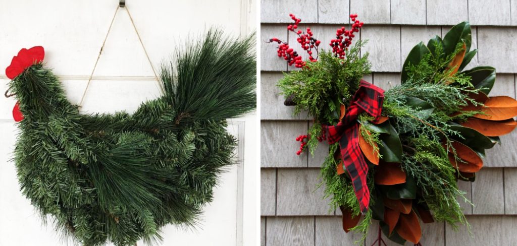 How to Make a Chicken Wreath