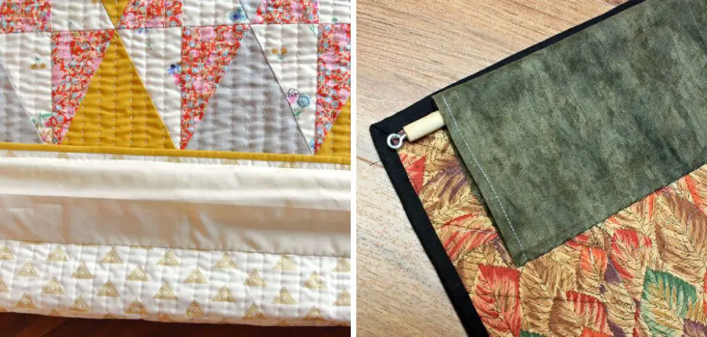 How to Make a Hanging Sleeve for a Quilt