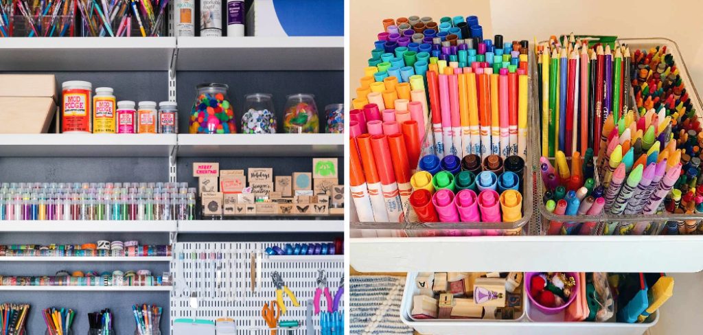 How to Organize Art Supplies