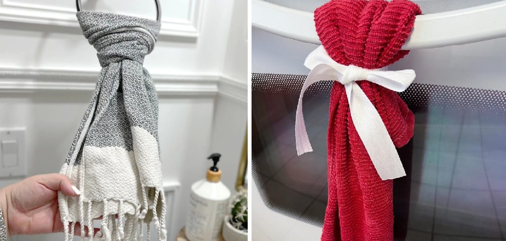 How to Tie a Hand Towel