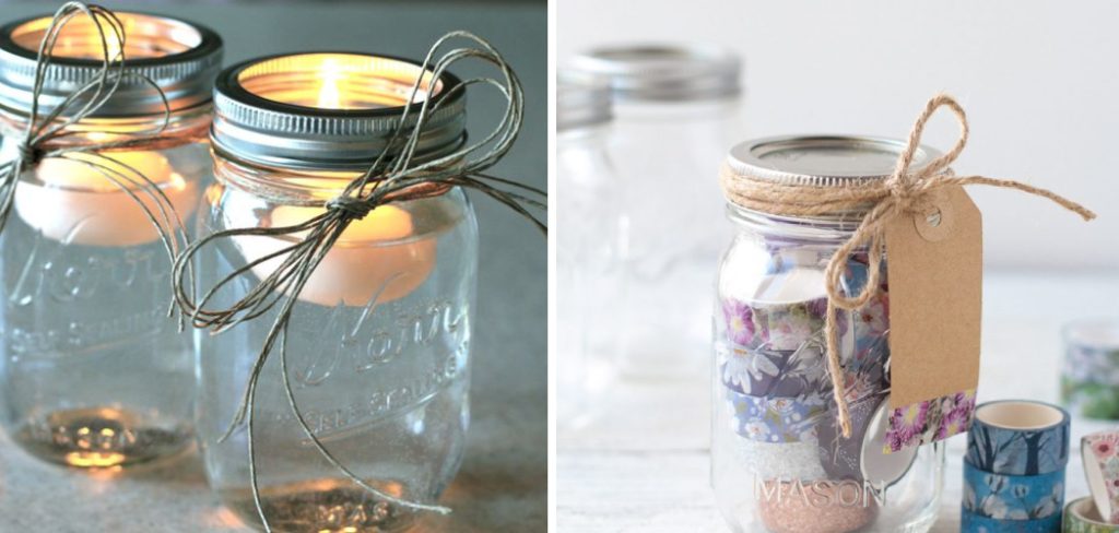 How to Tie a Twine Bow on a Mason Jar