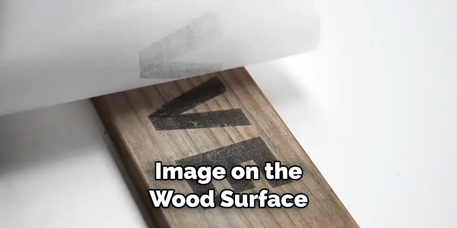 Image on the Wood Surface