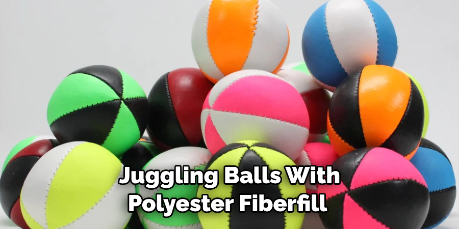 Juggling Balls With Polyester Fiberfill