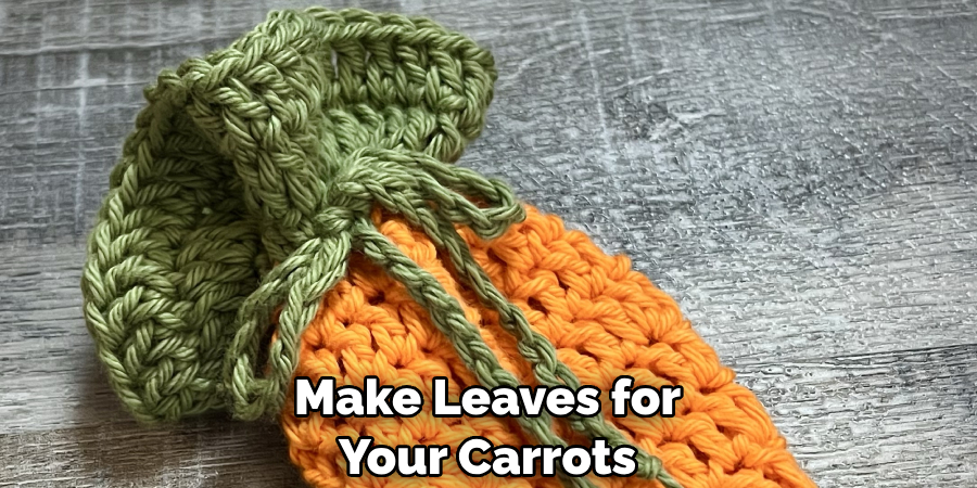 Make Leaves for Your Carrots
