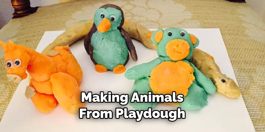Making Animals From Playdough