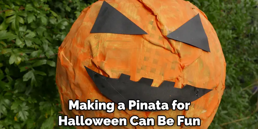 Making a Pinata for Halloween Can Be Fun