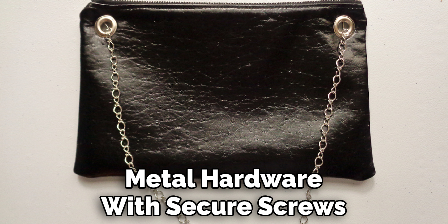 Metal Hardware With Secure Screws