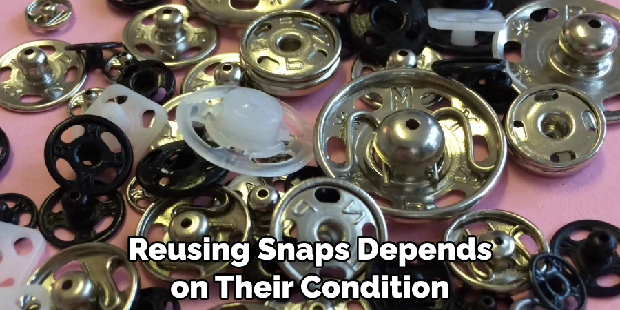 Reusing Snaps Depends on Their Condition