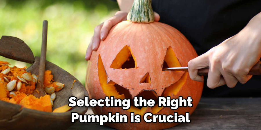 Selecting the Right Pumpkin is Crucial