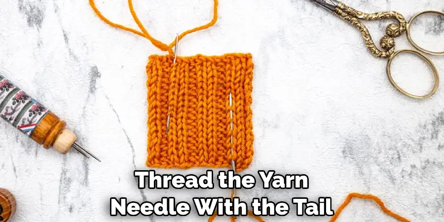 Thread the Yarn Needle With the Tail