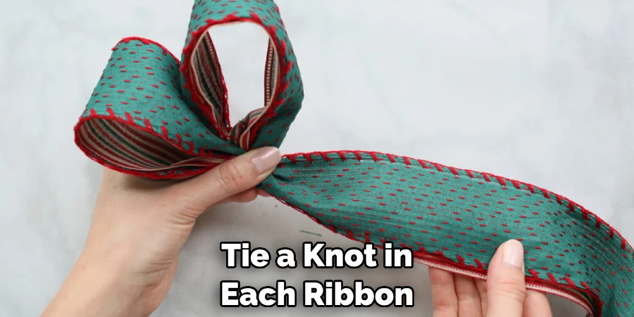 Tie a Knot in Each Ribbon