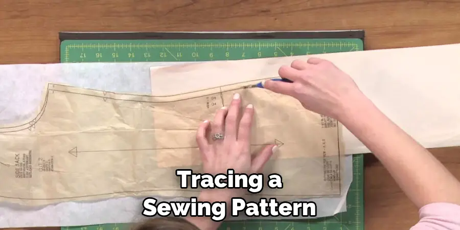 Tracing a Sewing Pattern