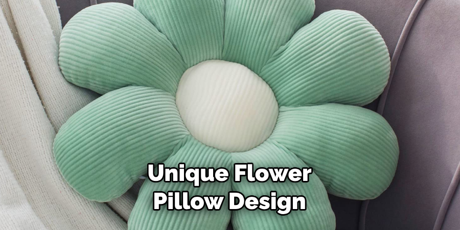 Unique Flower Pillow Design