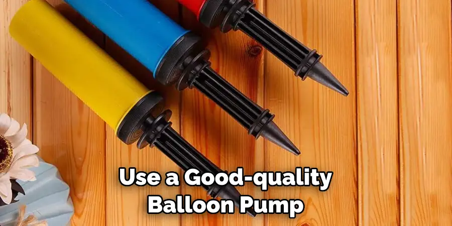 Use a Good-quality Balloon Pump