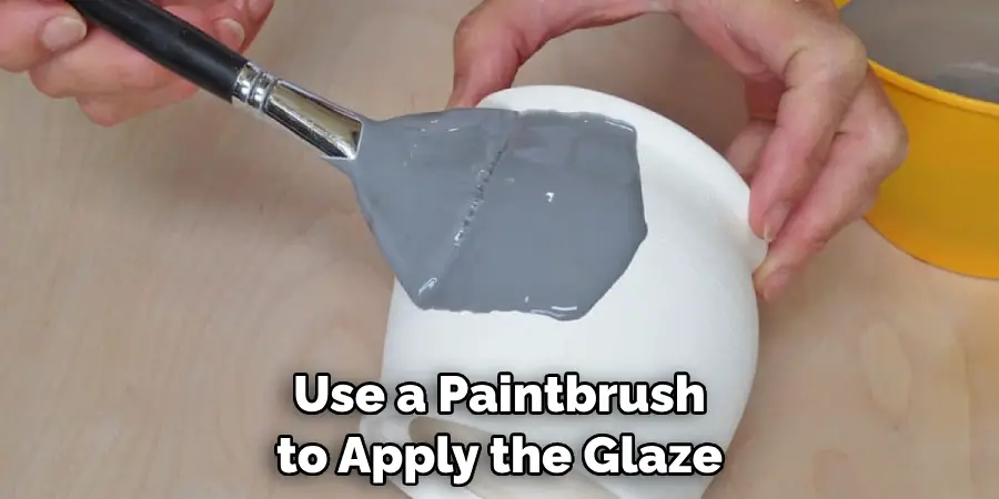 Use a Paintbrush to Apply the Glaze