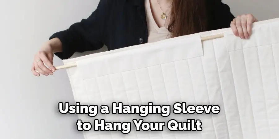 Using a Hanging Sleeve to Hang Your Quilt