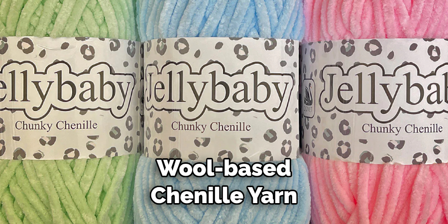 Wool-based Chenille Yarn