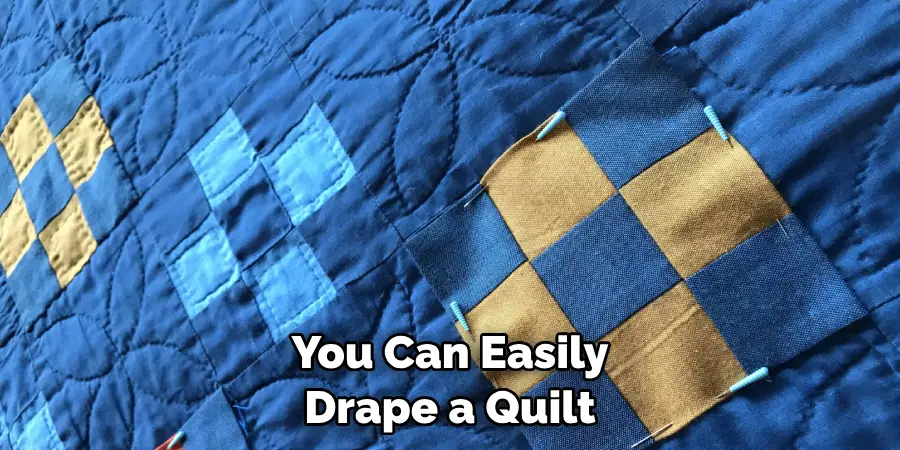 You Can Easily Drape a Quilt