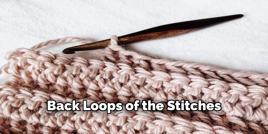 Back Loops of the Stitches
