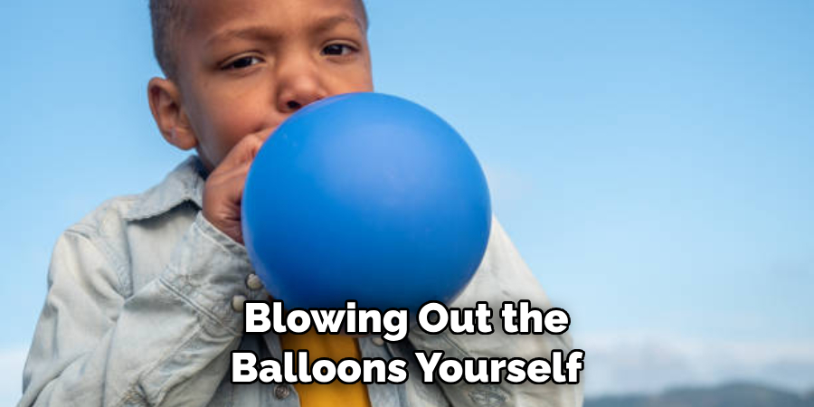  Blowing Out the Balloons Yourself