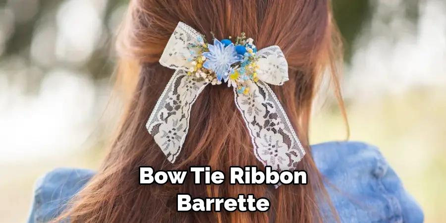 Bow Tie Ribbon Barrette