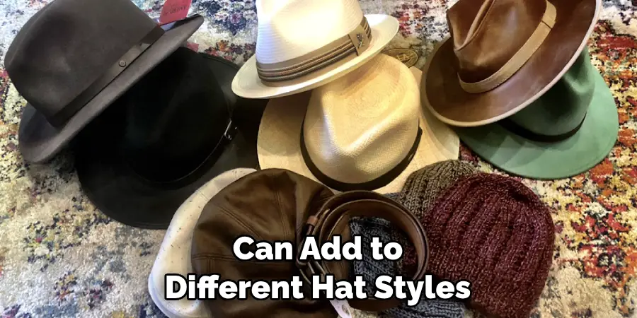 Can Add to Different Hat Styles