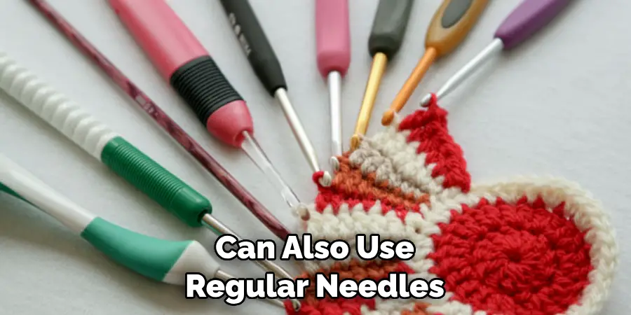 Can Also Use Regular Needles