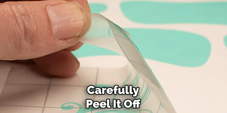 Carefully Peel It Off