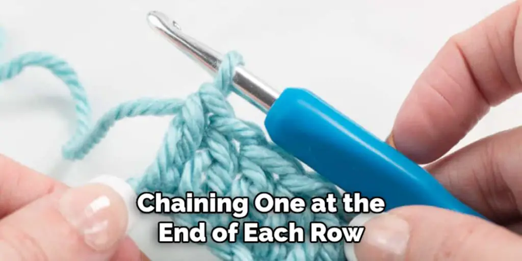 Chaining One at the End of Each Row