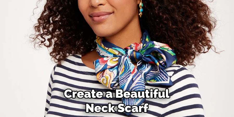Create a Beautiful Neck Scarf