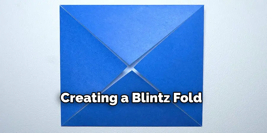 Creating a Blintz Fold