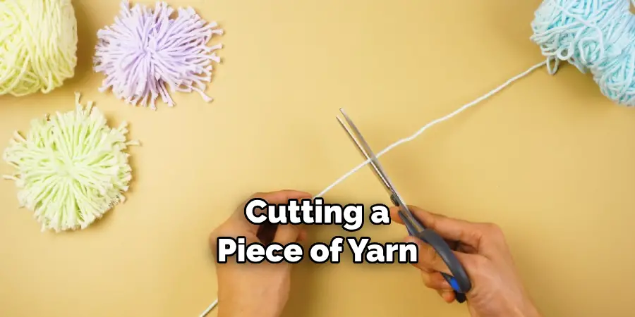 Cutting a Piece of Yarn