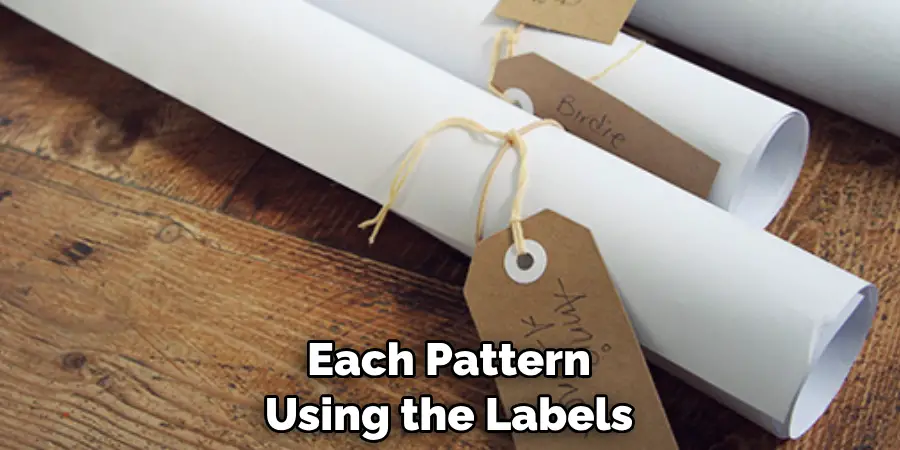 Each Pattern Using the Labels
