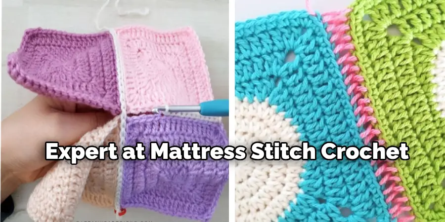 Expert at Mattress Stitch Crochet