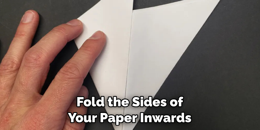 Fold the Sides of Your Paper Inwards