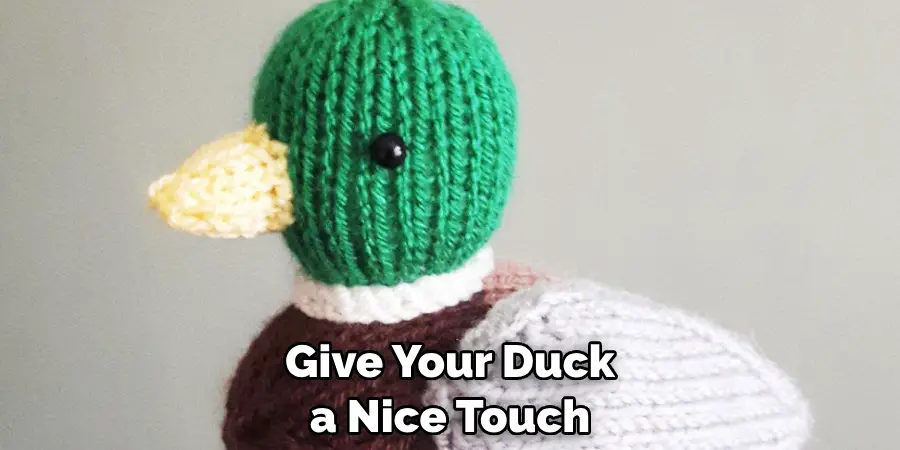 Give Your Duck a Nice Touch
