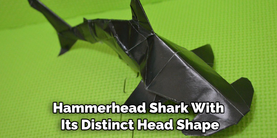 Hammerhead Shark With Its Distinct Head Shape