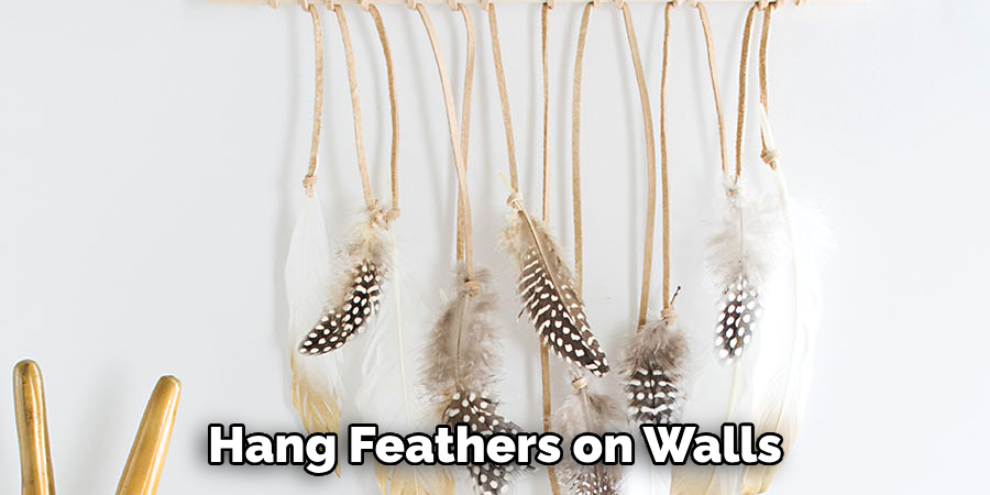 Hang Feathers on Walls