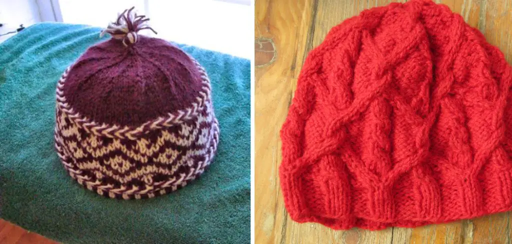 How to Block a Knit Hat